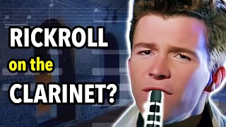 How to play Never Gonna Give You Up on Clarinet  Clarified [upl. by Eolc]