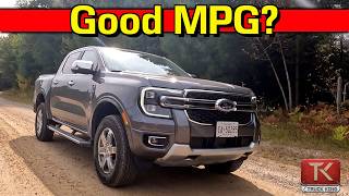 Is the Ford Ranger Better with 27L EcoBoost V6 2024 Ford Ranger Lariat V6 First Drive  MPG Test [upl. by Violetta]