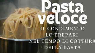 Ricetta Pasta e condimento Veloce devi provarla [upl. by Enel]