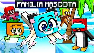 Teniendo Una FAMILIA DE MASCOTAS en Minecraft [upl. by Felizio577]