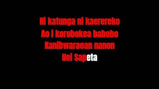 Ai kamiira ueen nanou kiribati karaokemp4 [upl. by Duahsar]