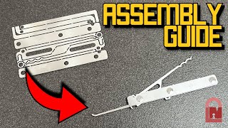 Assembly Guide  Wendt Credit Card Folding Pick Set [upl. by Rabaj]