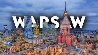 WARSAW CITY CENTRE BY DRONE 2023  SKYLINE  WARSZAWA Z LOTU PTAKA  4K  Poland is beautiful 7 [upl. by Thierry446]