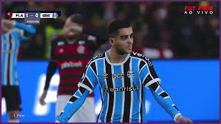 FLAMENGO X GREMIO AO VIVO PES 2021 GAMEPLAY DE QUINTA FEIRA [upl. by Nosyk]