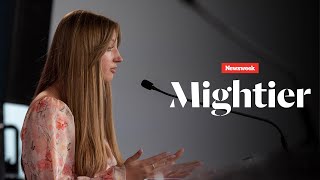 Meet Washington Student Debater Noemie Durand  Mightier  Newsweek [upl. by Yrral]