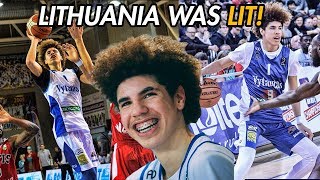 LaMelo Ball Career Lithuania Highlights 16YearOld PRO Dominates For Vytautas 🔥 [upl. by Maxantia88]