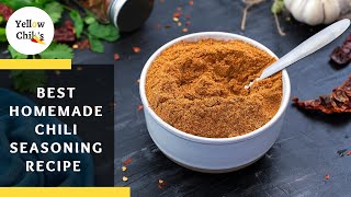 Best Homemade Chili Seasoning Recipe [upl. by Reffotsirhc]