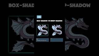 Box Shadow Vs Drop Shadow In Html Css code codingtutorial codewithharry codingstyle [upl. by Esbenshade]