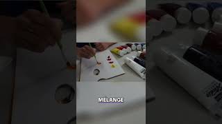 Astuce de peinture  Comment mélanger les couleurs sans les salir [upl. by Dagnah657]