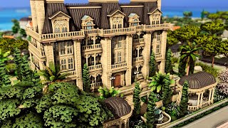 PALÁCIO DE TARTOSA NO CC  The Sims 4 Speed Build [upl. by Chesnut82]