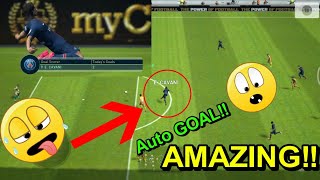 CAVANI AMAZING VS PSG COM LEVEL SUPER STAR  GAME PLAY PES 2019 MOBILE [upl. by Palocz]