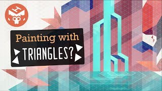 Painting with Triangles  Speed Art in Hexels 3 [upl. by Solorac]