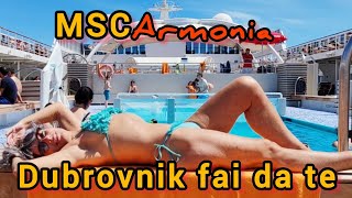 MSC Armonia a Dubrovnik con 15 euro [upl. by Zandra845]