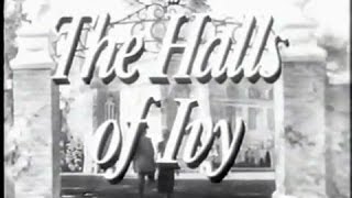 CBS Halls of Ivy 1955 [upl. by Bergmans]