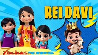 Rei Davi e mais Músicas Gospel Infantil  Sete Tochas Kids [upl. by Reltuc]