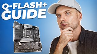 How to use GIGABYTE QFlash Plus  BIOS Flashback Guide for Intel AMD Motherboards [upl. by Bollinger]