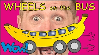 Wheels on the Bus  Fruit Magic  MORE English Stories for Kids  Steve and Maggie  Wow English TV [upl. by Woo76]