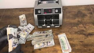 Money Counter Count  111000 Cash Count ASMR [upl. by Acirrej]