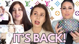 These Luxury YouTubers have the BEST Multicolor LV Collections 🌈 Louis Vuitton Murakami 2025 [upl. by Susie898]