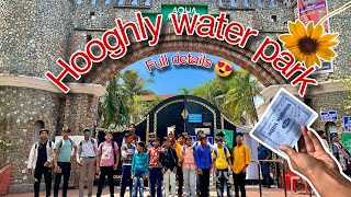 Aqua Marina Water Park 2024 Vlog 😍 ll b for bittu Hooghly Water park Vlog ll Full Details [upl. by Oiluig]