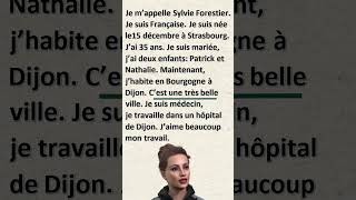 DELF A1  Entretien dirigé  Se présenter et parler de soi francaisfacile french [upl. by Genevieve]