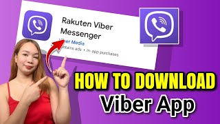 PAANO MAGDOWNLOAD NG VIBER APP SA PHONE  Riencyll Cabile [upl. by Ellenod]