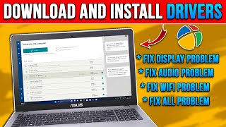 How to Install All Drivers in One Click  PCLaptop  DriverPack Solution Install 2024💻Fix All Issue [upl. by Ellocin]