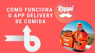 Como funciona o aplicativo rappi de delivery de comida [upl. by Andree958]