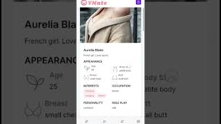 VMate AI  Most Advanced Roleplay AI Chatbot [upl. by Alletnahs]