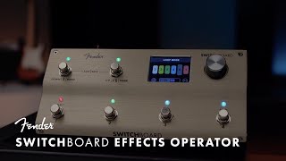 Exploring the Switchboard Effects Operator  Fender [upl. by Danaher]