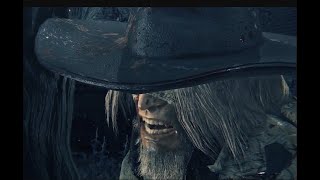 Bloodborne Father Gascoigne Boss Fight [upl. by Marquita995]