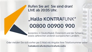 Hallo Kontrafunk LIVE mit Benjamin Gollme [upl. by Atikam]