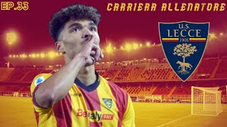 HA SEGNATO GENDREY🤯CARRIERA ALLENATORE LECCE FC24 EP33 [upl. by Ajiat]