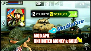 Download Frontline Commando DDay  Unlimited Money And Gold  Version 304 Mod Apk [upl. by Malsi568]