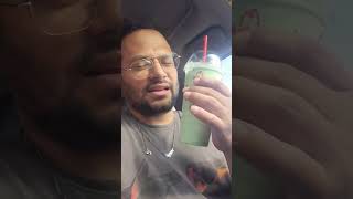 Arbys Mint Chocolate Shake Review arbys mintchocolateshake [upl. by Dawna]