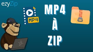 Comment Convertir MP4 en ZIP En Ligne Guide simple [upl. by Anemij212]