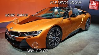 INSIDE the NEW BMW i8 Roadster 2018  Interior Exterior DETAILS [upl. by Dlareme410]