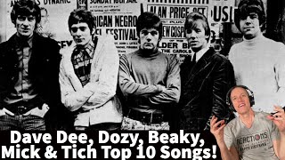 Dave Dee Dozy Beaky Mick amp Tich Reaction  Top 10 Songs Reaction [upl. by Pirnot]