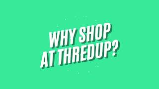 Why shop at ThredUp [upl. by Leirej]