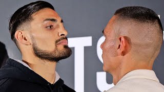 CARLOS OCAMPO NOT INTIMIDATED BY TIM TSZYU INTENSE FACE OFF ENSUES IN FIRST HEAD TO HEAD MEETING [upl. by Grosz]