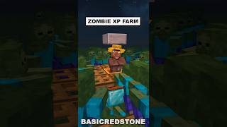 Minecraft Zombie XP Farm shorts [upl. by Trotter]