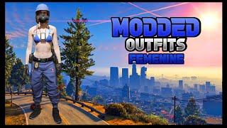 GTA V OUTFIT FEMENINOS SHOWCASE FEMENINOS🔥 │SAVE WIZARD│ [upl. by Lissy442]