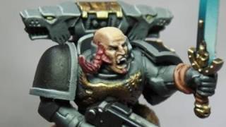 How to paint Space Wolves 13th Great Company Space Marine by Lester Bursley [upl. by Gav]