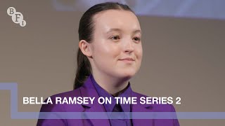 Time stars Bella Ramsey and Jodie Whittaker  BFI QampA [upl. by Furr635]