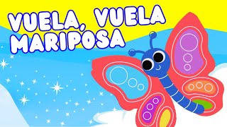 Vuela Vuela Mariposa 🦋🎶 Canción de la B y la P inspirada en Disney  LaLaBla [upl. by Ahsiea]