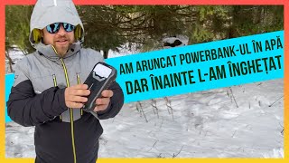 AM ARUNCAT POWERBANK UL IN APA INGHETATA  😱😳😱😳 [upl. by Aylad]