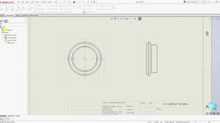 SolidWorks Tutorial for Beginners 96  How to Create Centerline and Center Mark [upl. by Aicirpac339]