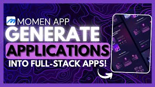 Momenapp Develop HIGH Quality Fullstack AI Apps Without Writing ANY Code DragAndDrop UI [upl. by Moyra]