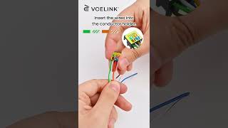 A Cat8 field termination plug installation tutorialshorts rj45 cat8 fieldtermplug howto diy [upl. by Muhan]