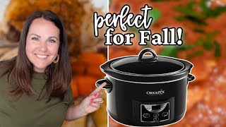 3 TASTY CROCK POT Dinners that are perfect this fall  Crock pot recipes [upl. by Traweek]